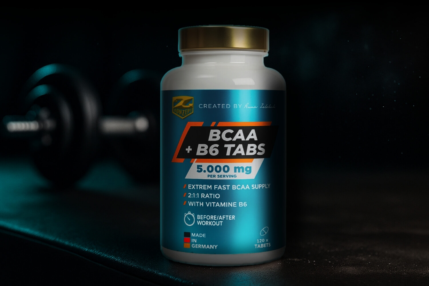 BCAA tablety Z-Konzept